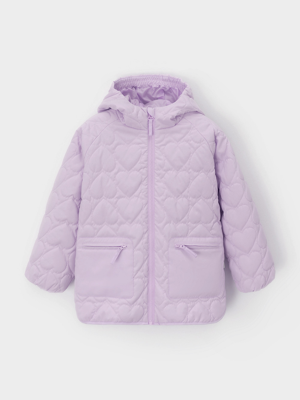 Куртка для девочки, артикул: ВК 32188/1 ГР, цвет: фиолетовый