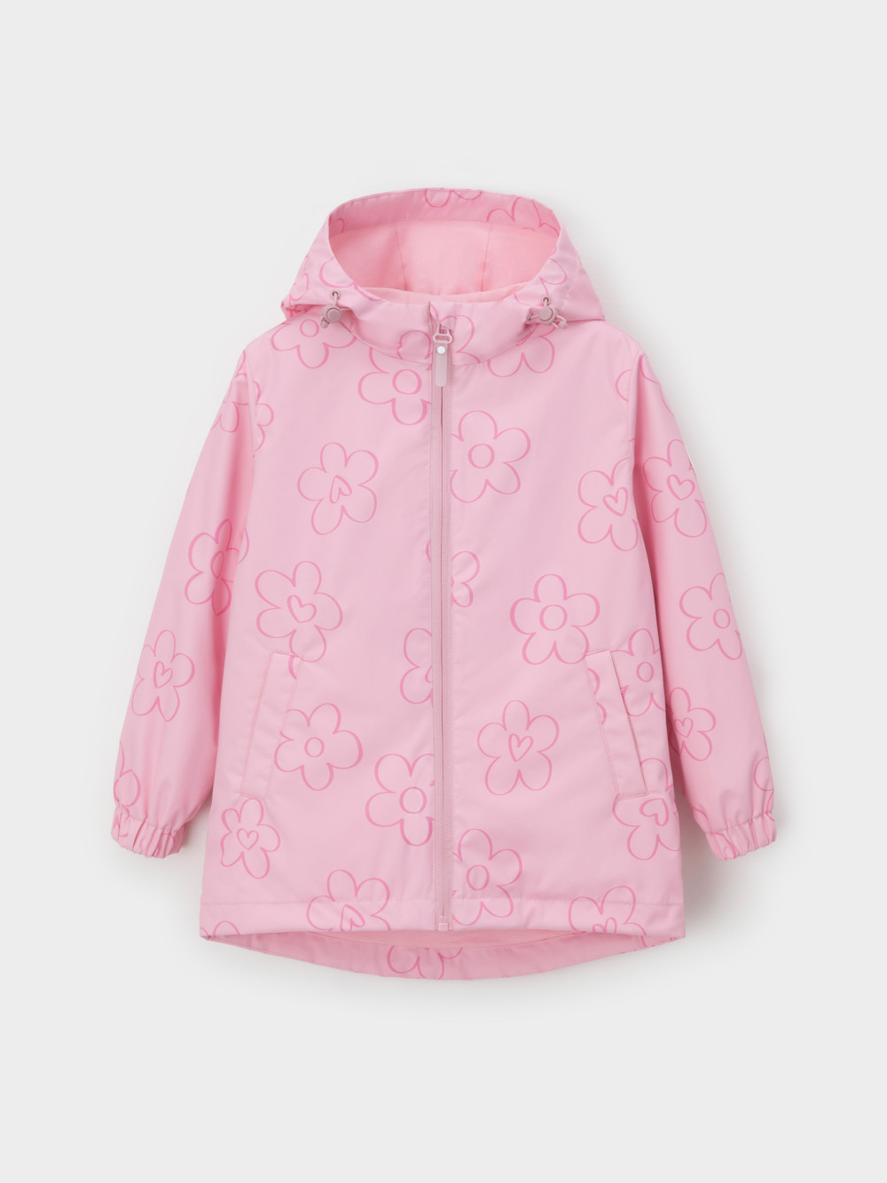 Куртка для девочки, артикул: ВК 32144/н/11 Ал, цвет: светло-розовый, фото 2