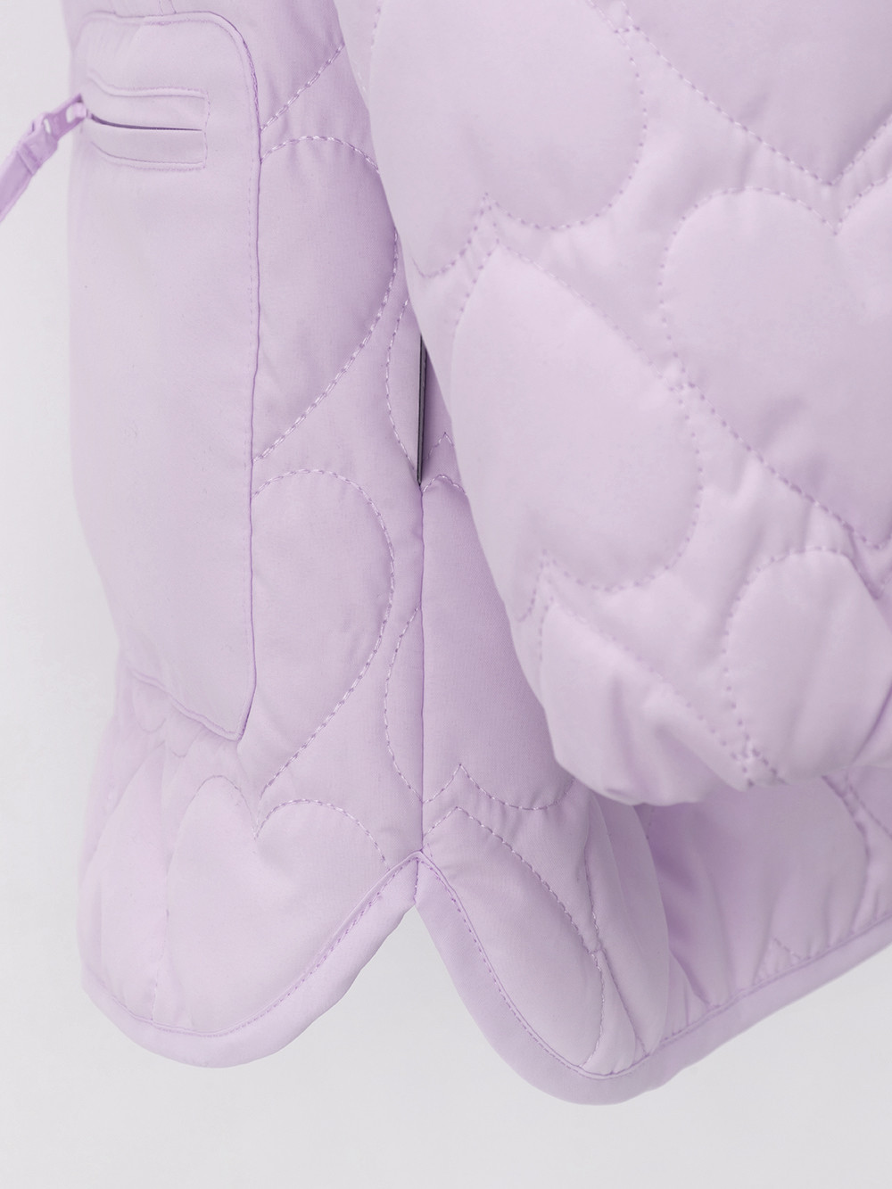 Куртка для девочки, артикул: ВК 32188/1 ГР, цвет: фиолетовый, фото 4