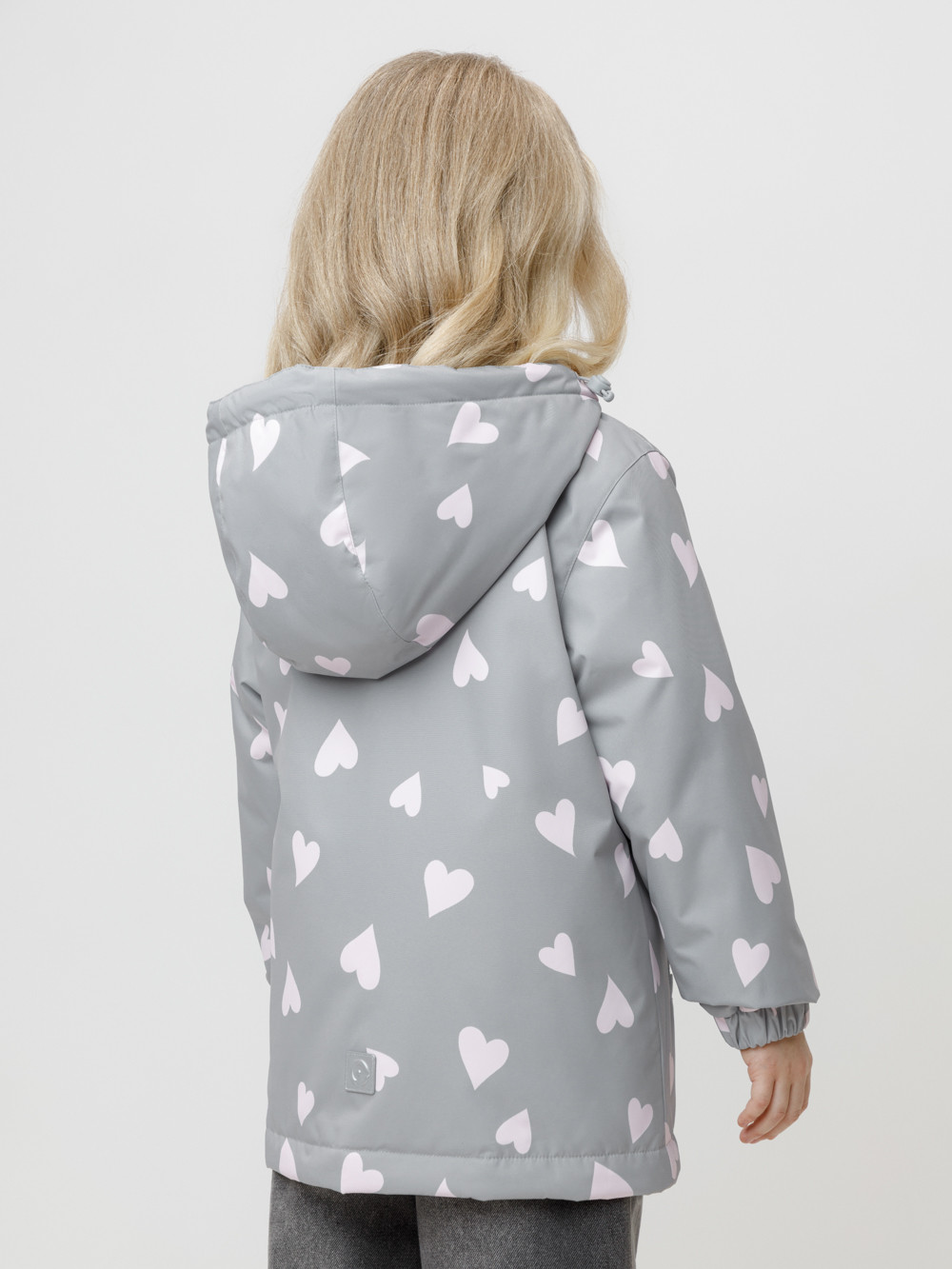 Куртка для девочки, артикул: ВК 32190/н/3 УЗГ, цвет: серый, фото 5