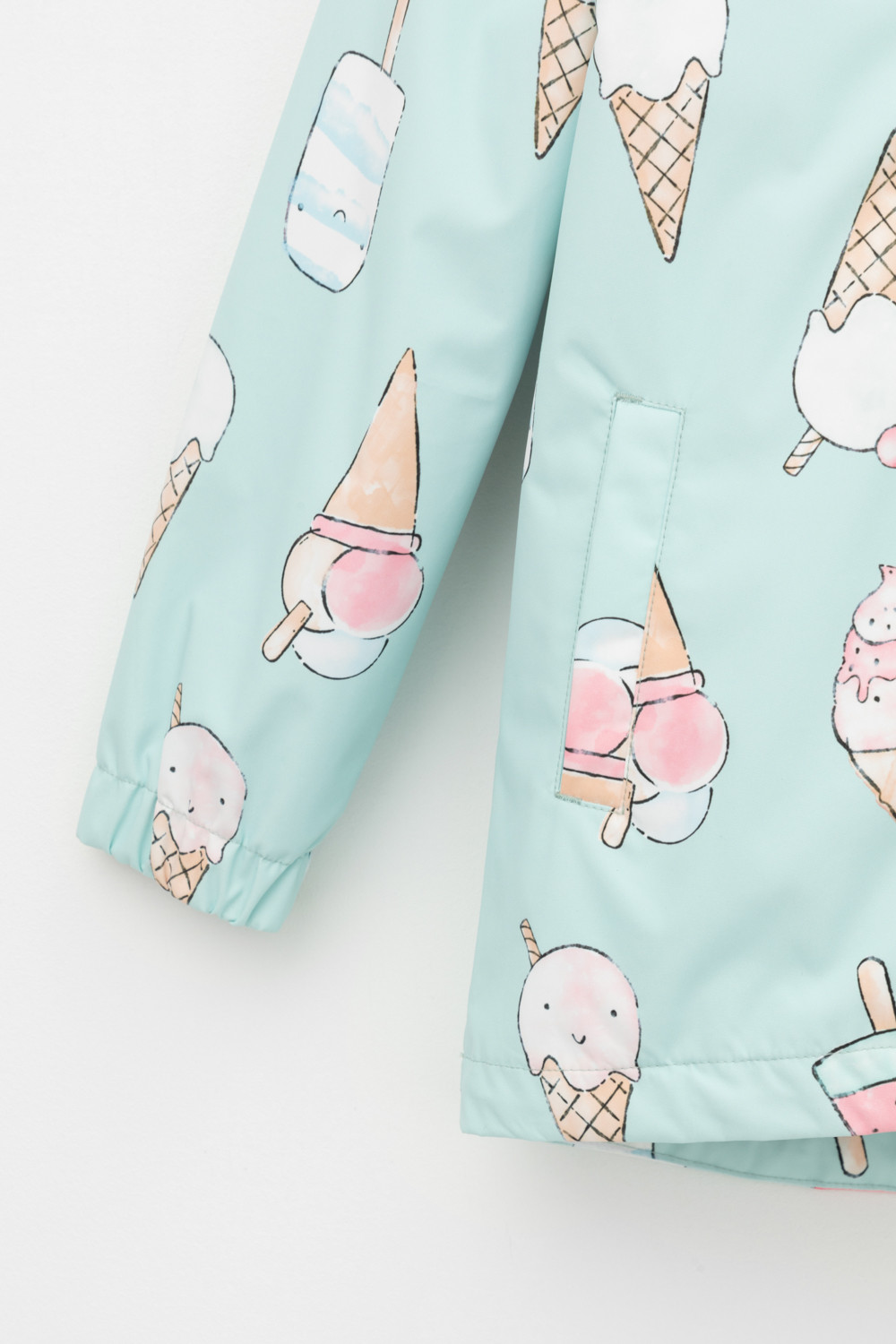 Куртка для девочки, артикул: ВК 32144/н/6 Ал, цвет: голубой, фото 7