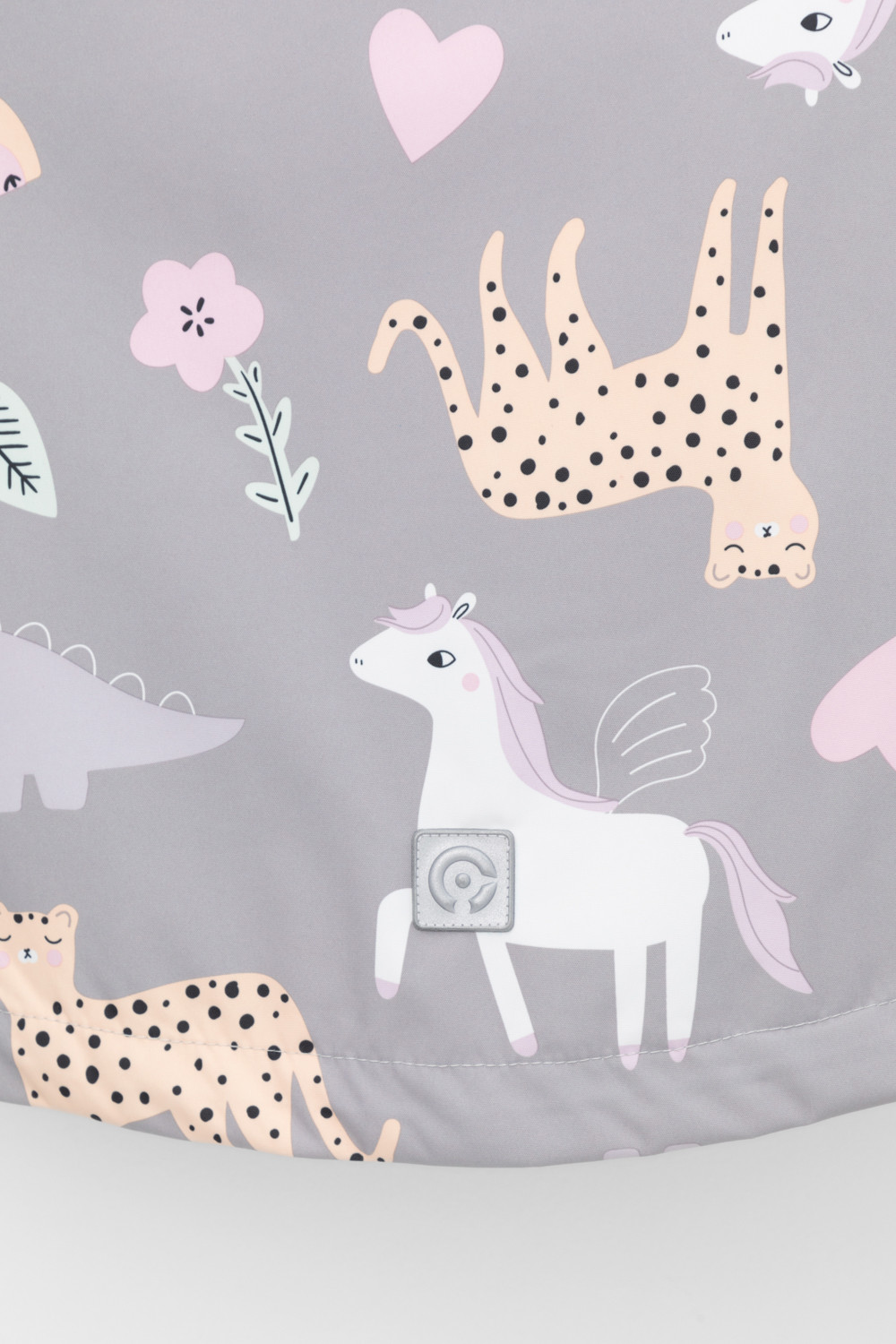 Куртка для девочки, артикул: ВК 32144/н/5 Ал, цвет: серый, фото 8