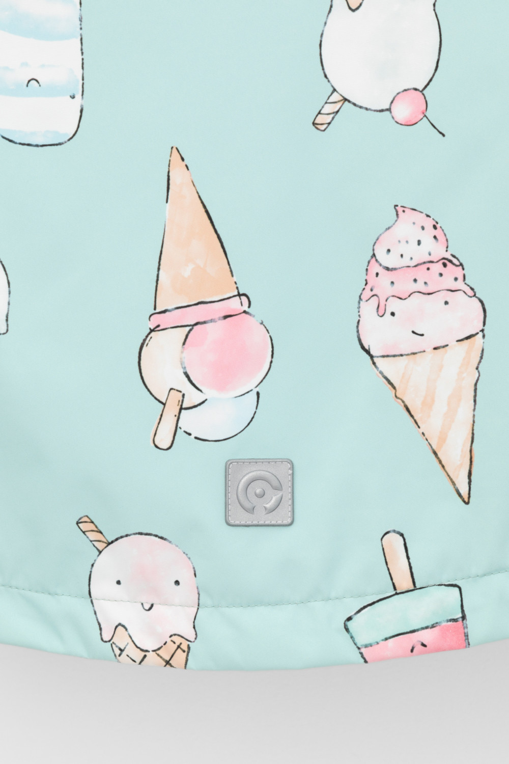 Куртка для девочки, артикул: ВК 32144/н/6 Ал, цвет: голубой, фото 8