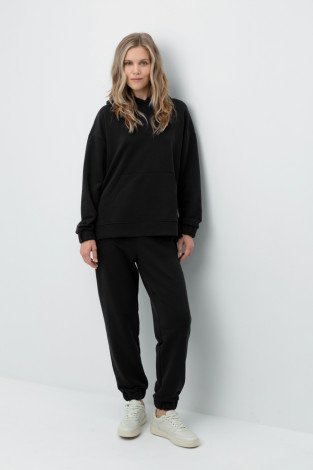 Брюки женские для мам, артикул: ЕВТ 4109, цвет: черный3