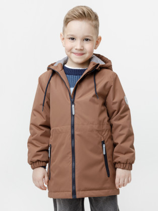 Куртки для мальчика, артикул: ВК 30163/1 УЗГ, цвет: коричневый