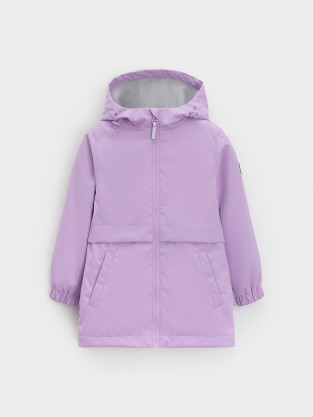 Куртка для девочки, артикул: ВК 32186/1 УЗГ, цвет: фиолетовый - 2 фото