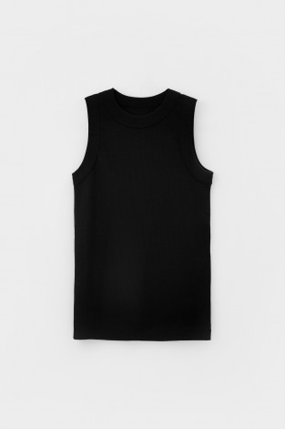 Майки женские для мам, артикул: ЕВТ 3239, цвет: черный3 - 2 фото